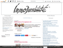 Tablet Screenshot of immodurabilite.info